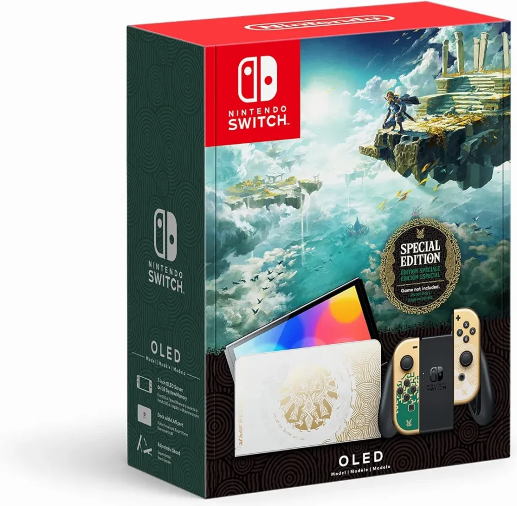 6153 nintendo switch oled edicao zelda tears of the kingdom