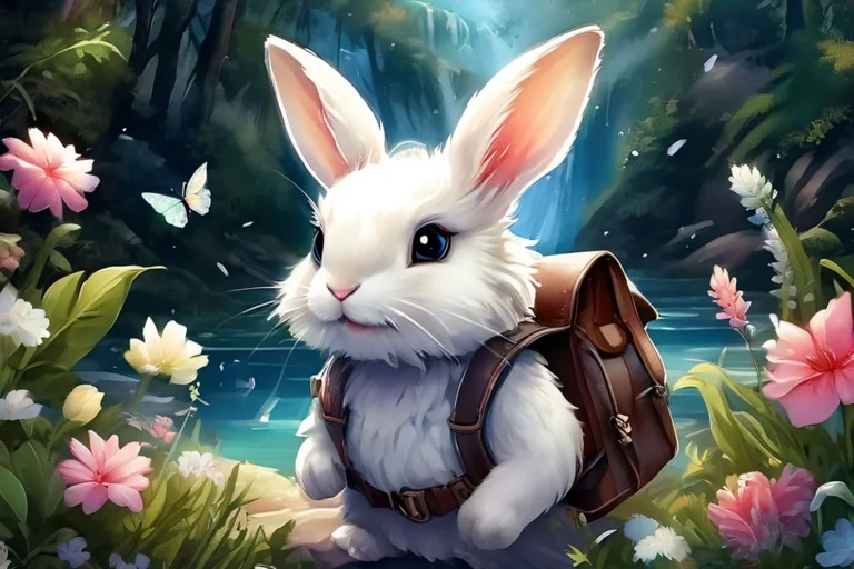 A Aventura do Coelhinho Pipoca e a Floresta Encantada