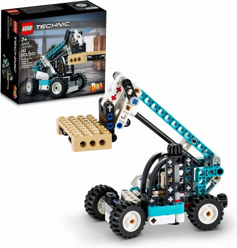 2592 LEGO Technic Carregadeira Telescopica