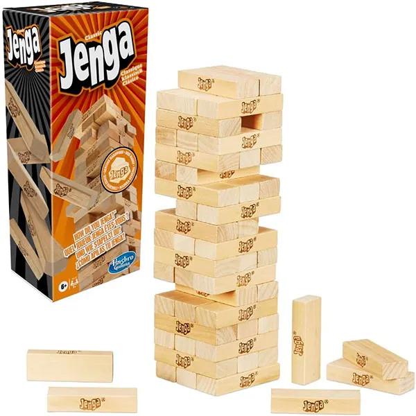 Jogo Infantil Jenga- Torre de blocos