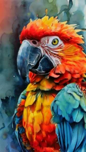 fundo para celular arara