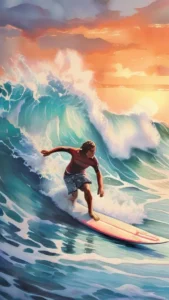 fundo para celular surf