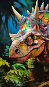 fundo para celular triceratops