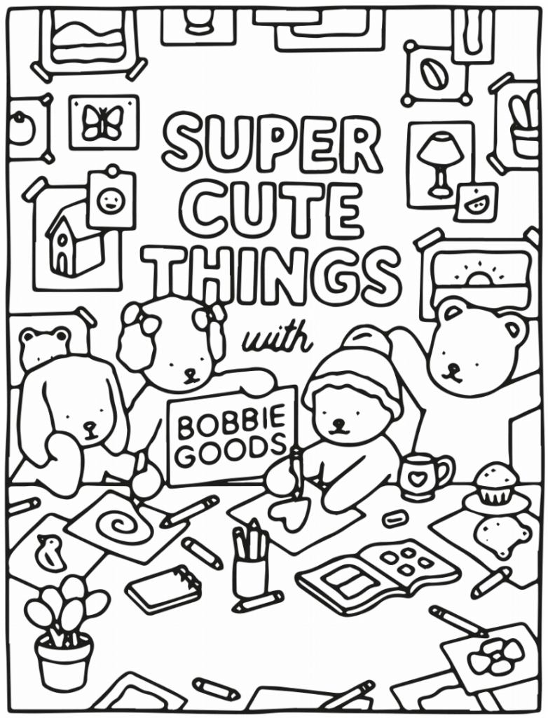 Bobbie Goods Capa do Livro Super Cute Things