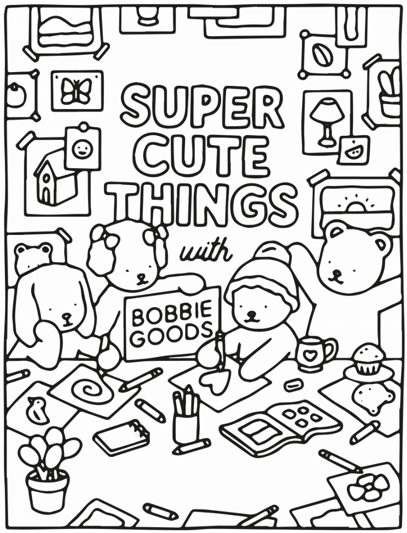 Bobbie Goods Capa do Livro Super Cute Things