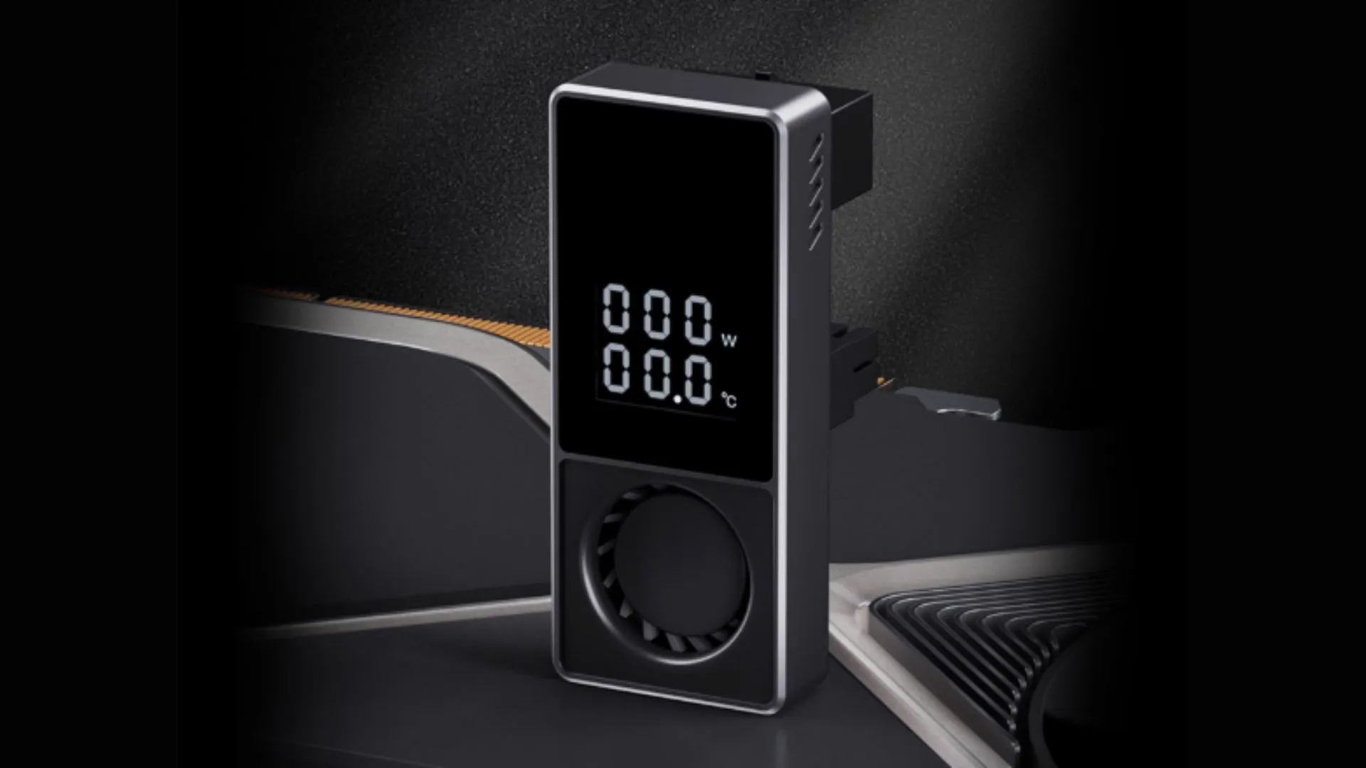 O Futuro da Janela: Cartões de Vídeo Monitores de Temperatura em Miniatura!