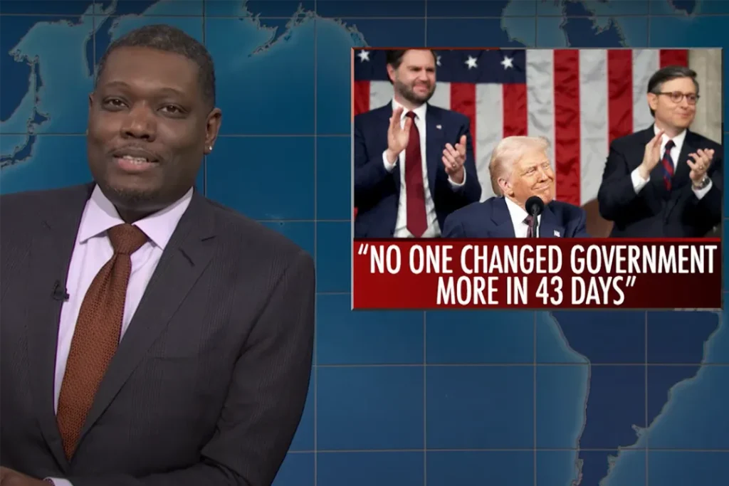 SNL Zomba de Trump: A Mudança de Governo Mais Rápida