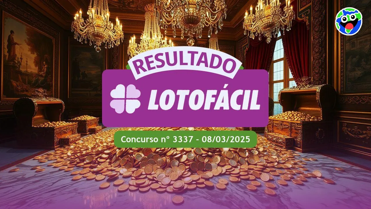 Lotofácil 3337: Veja o Resultado da Lotofácil de 08 de março de 2025
