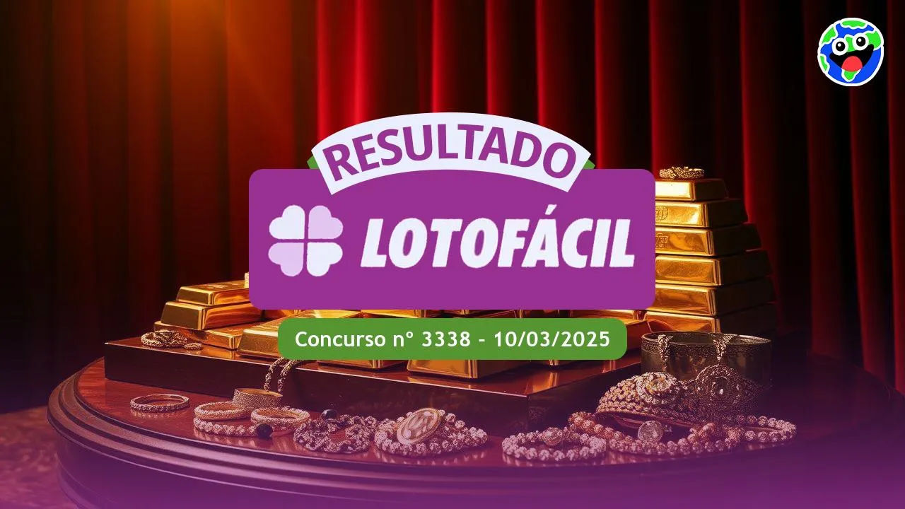 Lotofácil 3338: Veja o Resultado da Lotofácil de 10 de março de 2025