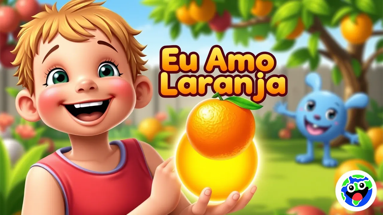 importância da laranja para crianças, como fazer crianças comerem frutas, jogos educativos para crianças, laranja e vitamina C, hábitos saudáveis para crianças