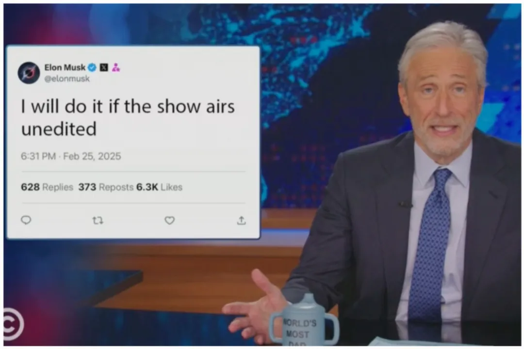 Jon Stewart Convida Elon Musk para Entrevista em "The Daily Show"