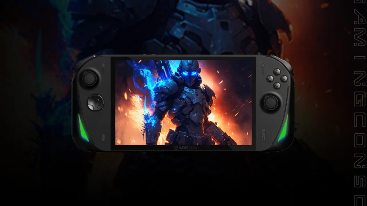 AOKZOE A1X: Novo Handheld PC com AMD Ryzen 9 e Tela de 120 Hz Promete Revolucionar Gaming Portátil