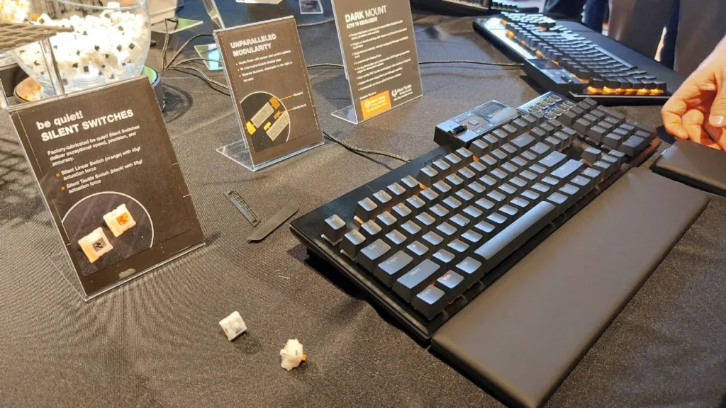 Be Quiet! Revoluciona com Teclados Mecânicos Silenciosos: Conheça o Light Mount e o Dark Mount