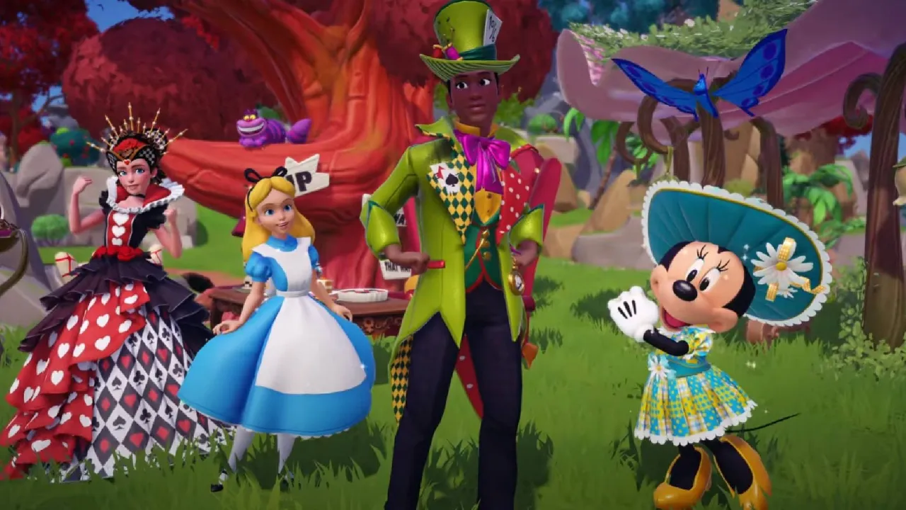 Disney Dreamlight Valley: Descubra o Reino de Alice no País das Maravilhas com Novos Personagens, Funcionalidades e Itens de Star Wars no Update Wonderland Whimsy!