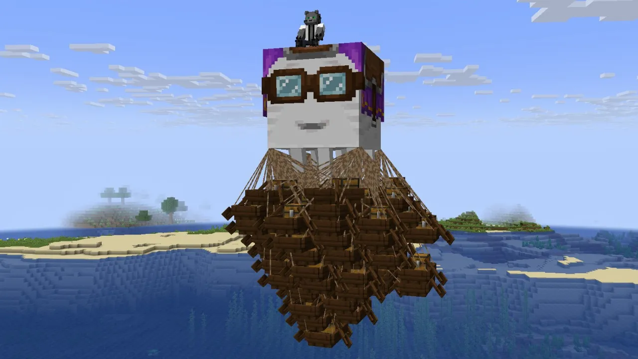 Navios Aéreos de Ghasts em Minecraft: Uma Nova Era de Transporte e Aventura Iniciada por Snapshots Recentes
