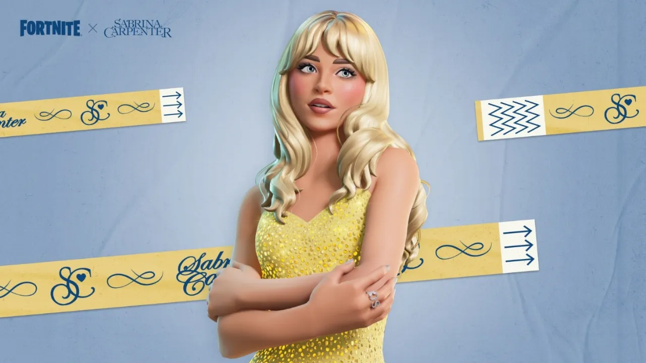 Sabrina Carpenter Brilha no Fortnite: Temporada 8 Traz Skin Assustadoramente Perfeita e Overdose de Hits