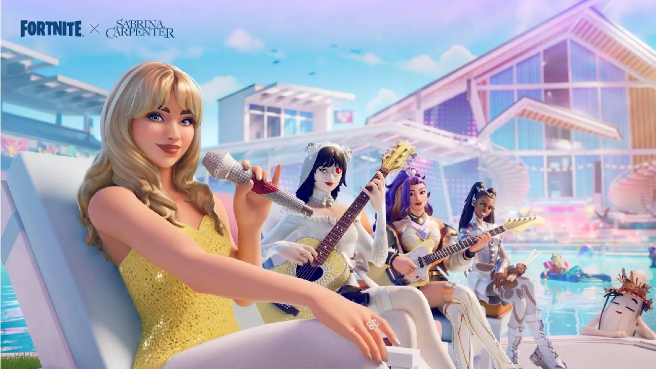 Sabrina Carpenter Desembarca em Fortnite: Nova Skin Glamourosa e Music Pass com Recompensas Exclusivas!