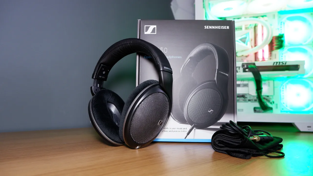 Sennheiser HD 550: O Novo Fone Open-Back Perfeito para Gamers de Desktop