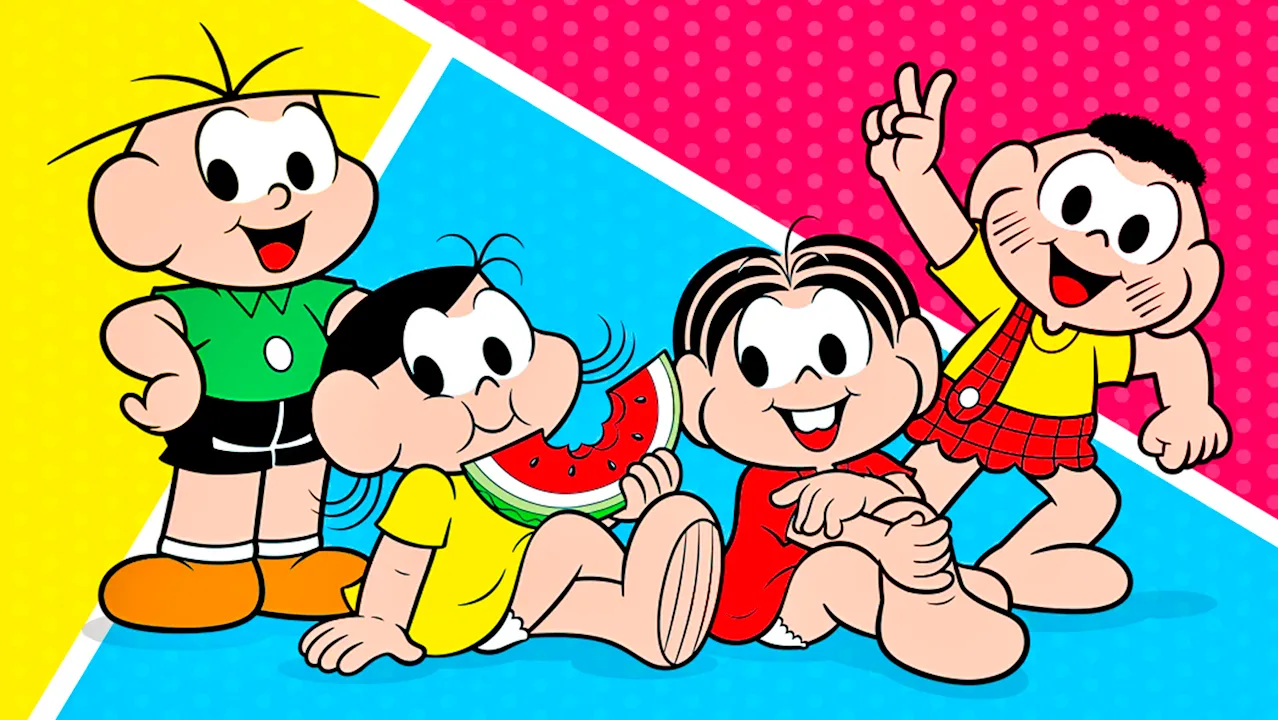 presente turma da monica 3 anos