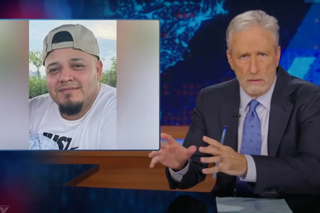 Jon Stewart Condena Otimismo pela Deportação de Kilmar Abrego Garcia