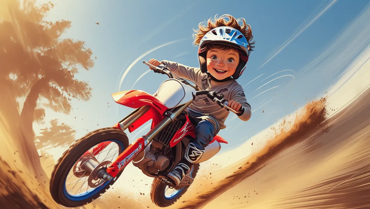 Moto para criança