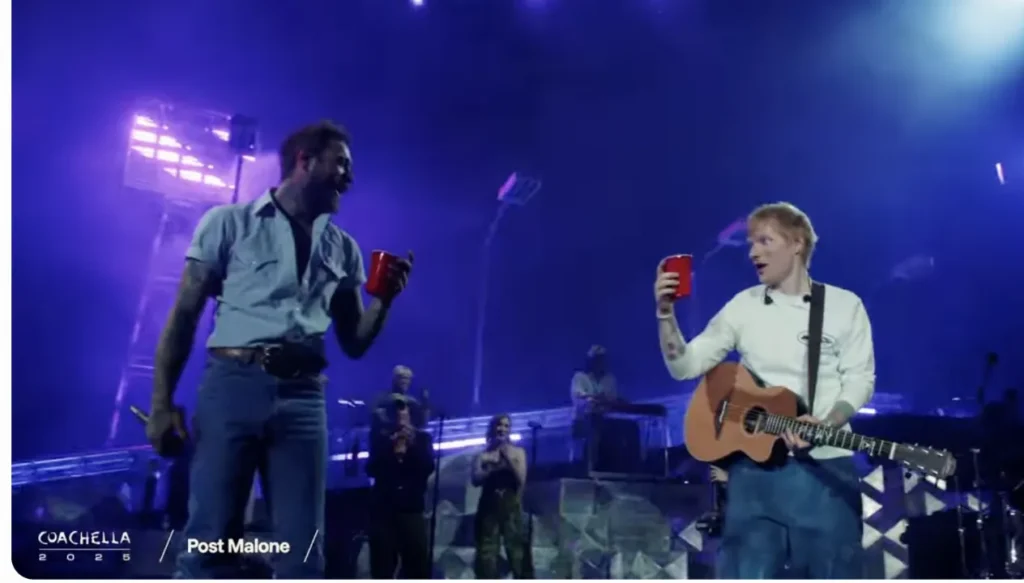 Post Malone Convida Ed Sheeran e Jelly Roll para Encerrar o Coachella