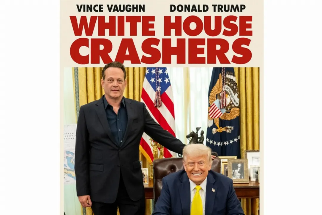 Vince Vaughn Recebe Convite Para o Palácio Branco: Poster de Paródia é Divulgado