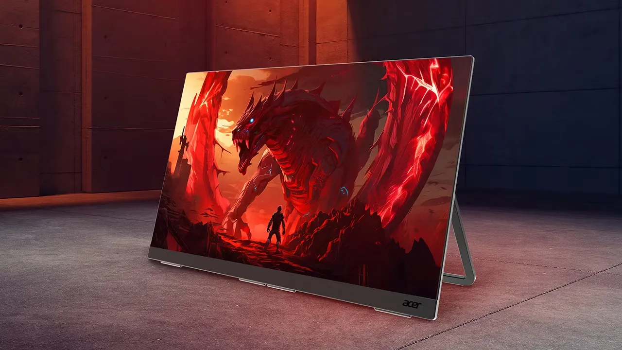 Acer Nitro PG271K: O Monitor Portátil 4K que Une Design Elegante e Elevada Taxa de Atualização, mas com um Detalhe