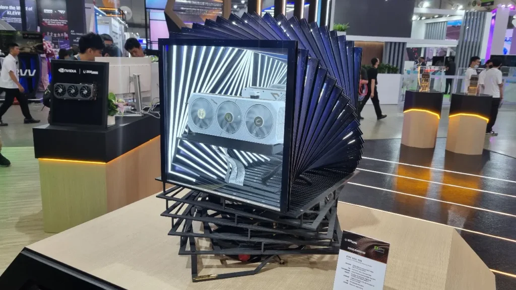 Computex 2025: Zotac Desafia a Realidade com Gabinete Psicodélico que Transcende a Experiência Gamer