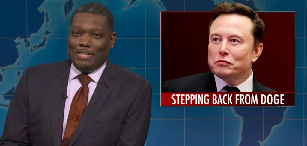Ataque Semanal à Causa de Diddy, Musk Abandonando DOGE e Obsessão de Colin Jost com Bonecas Extreme