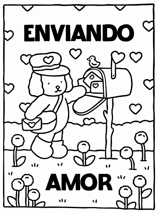 bobbie goods cartao enviando amor 6130
