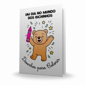 livro para colorir, bichinhos, atividades infantis, pdf para imprimir, desenho educativo, crianças 2 a 6 anos, coordenação motora, livro digital, mundo dos bichinhos