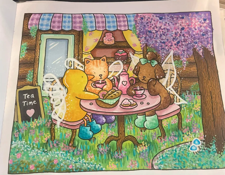 Desenho de Bobbie Goods colorido.