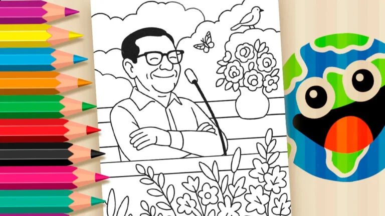Desenho para colorir Divaldo Franco para Colorir
