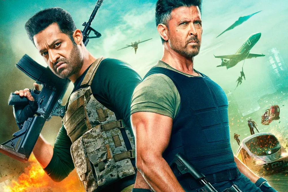 NTR Jr e Hrithik Roshan Se Enfrentam em Teaser Emocionante de "Guerra 2"