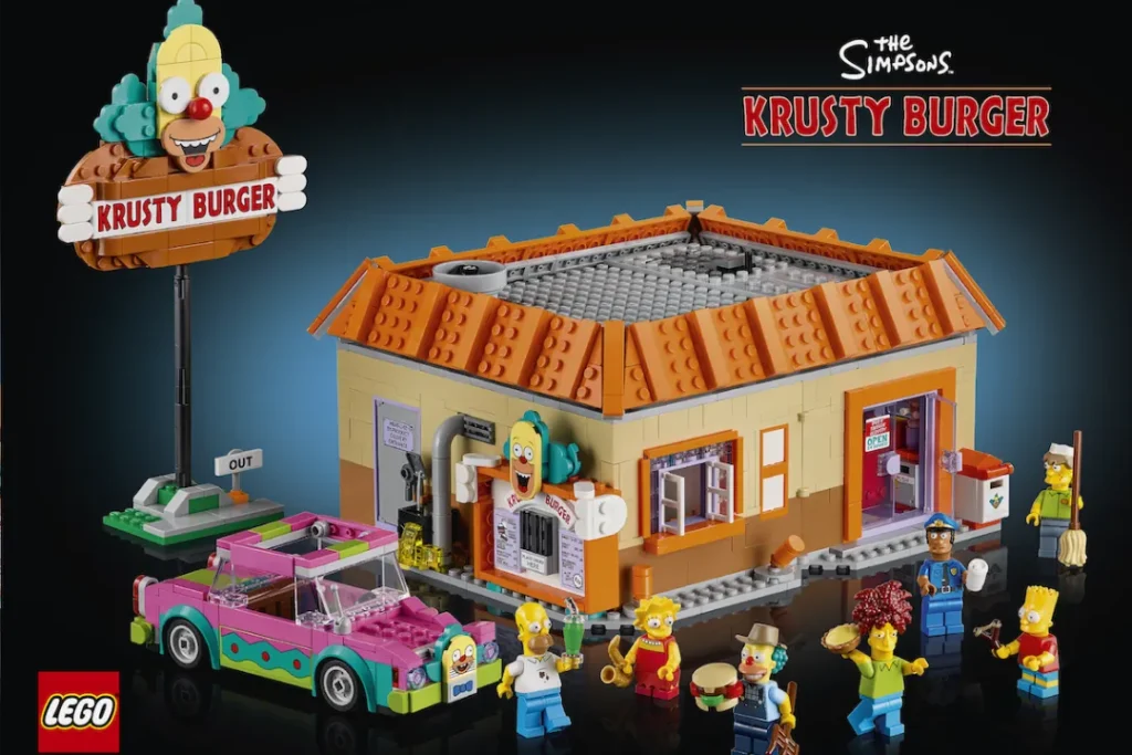 Simpsons e Lego Lançam Conjunto Exclusivo do Krusty Burger