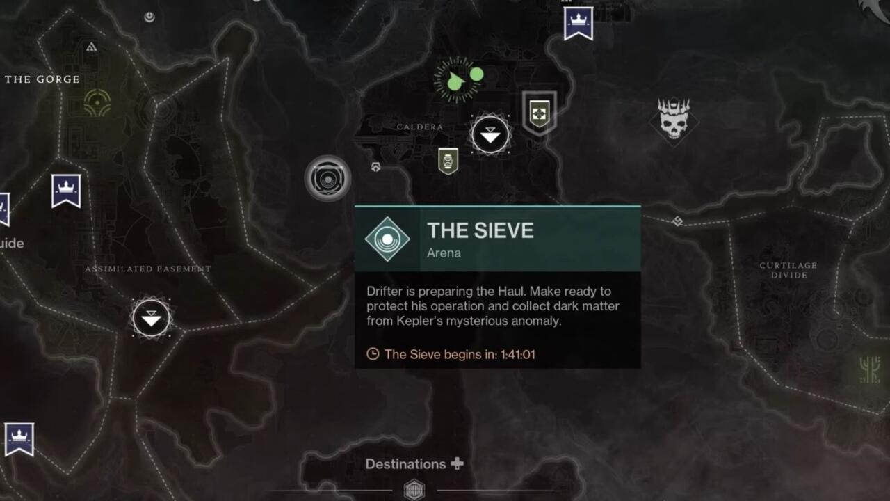 O evento Sieve.