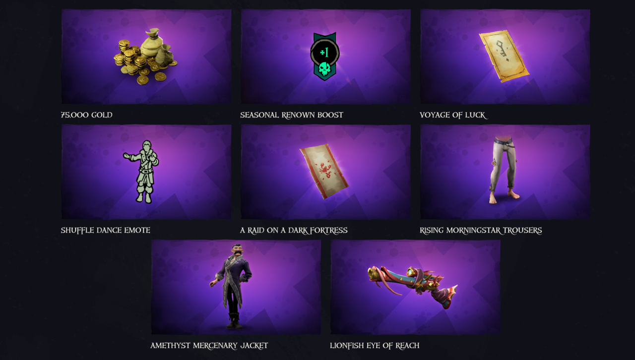 Recompensas gratuitas desta semana para Sea of Thieves