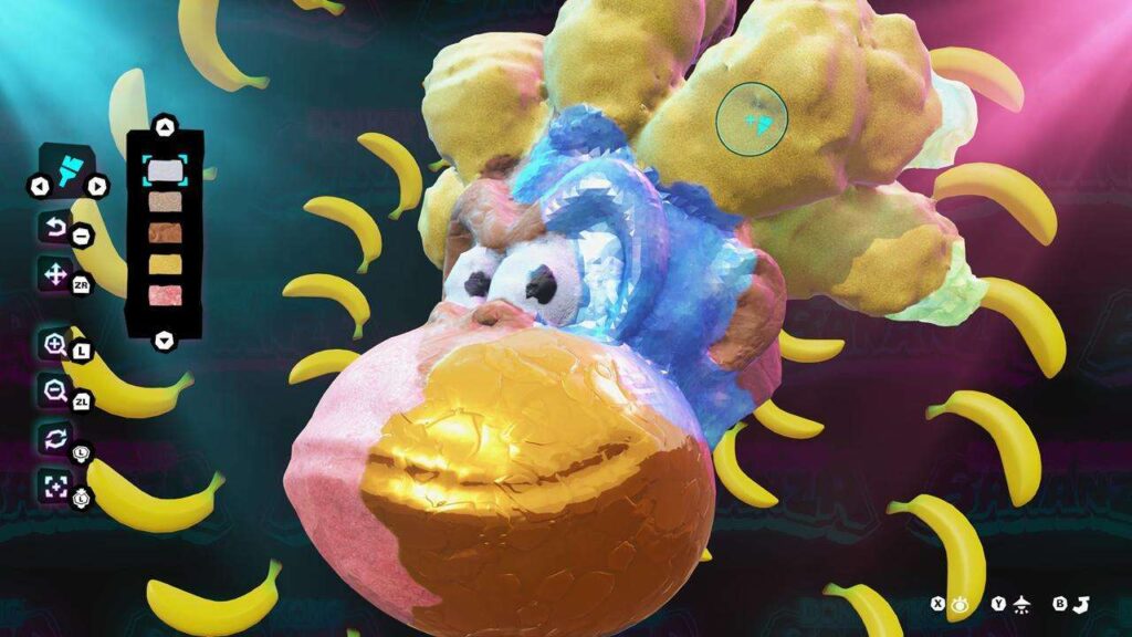 Jogadores de Donkey Kong Bananza Estão Criando Artes Cativantes e Estranhas no Jogo!