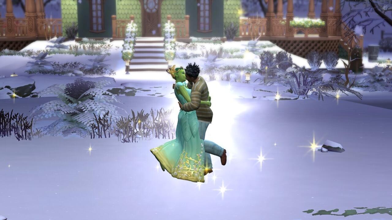 Sim, seus Sims podem flertar com Mãe Natureza.