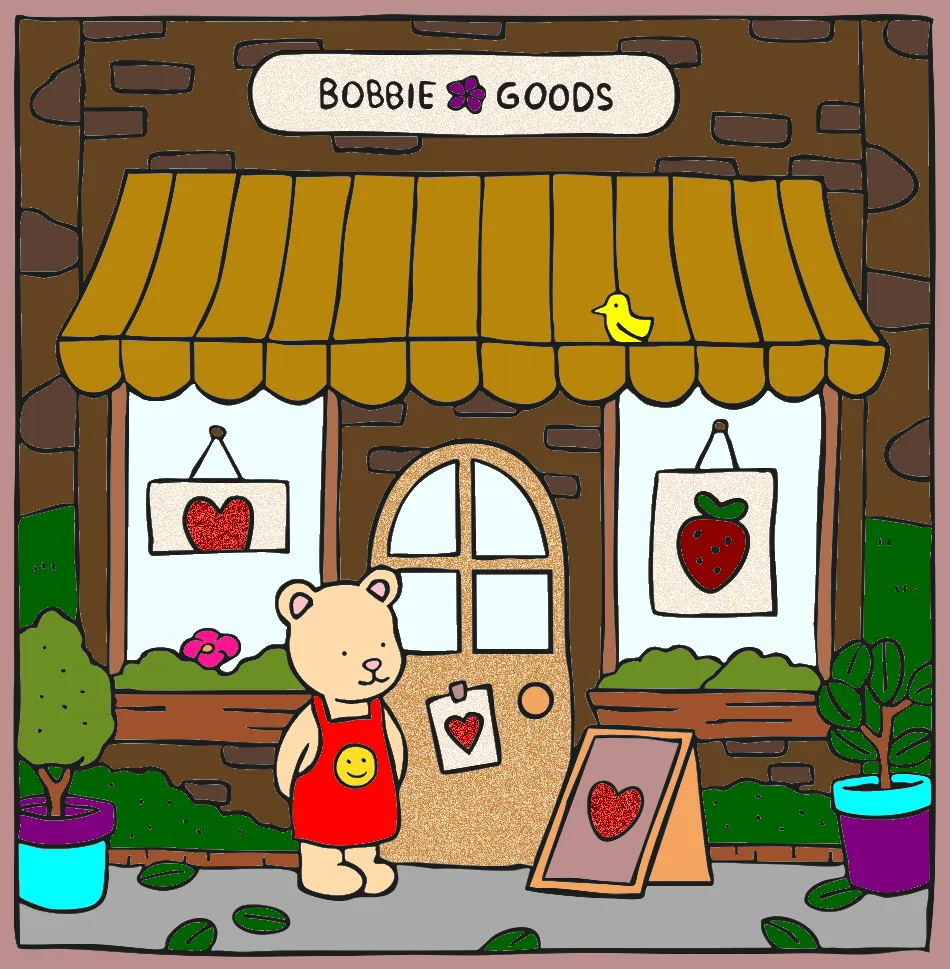 BOBBIE GODDS – Desenho Colorido Online - Imagem Destacada