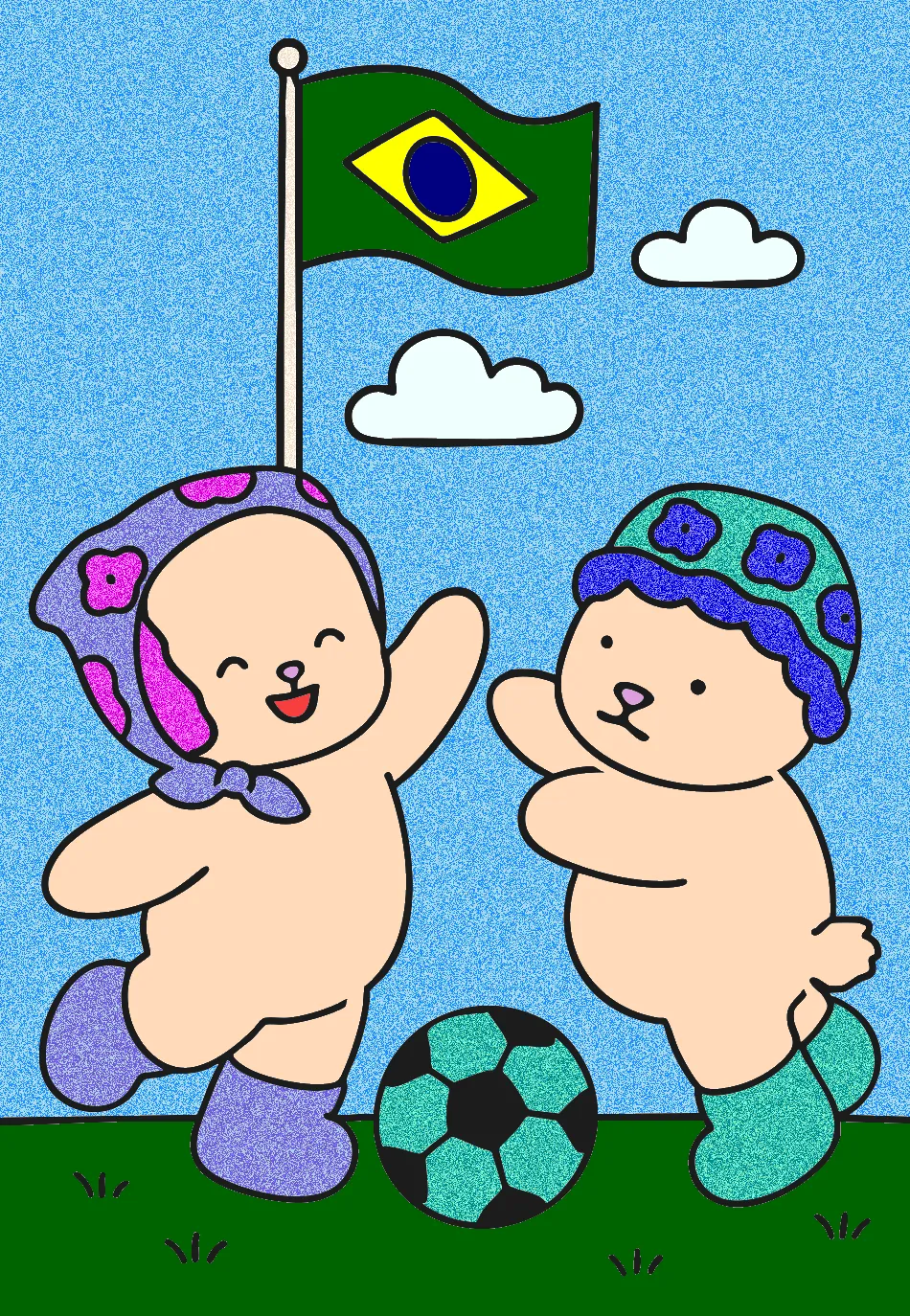 brasil – Desenho Colorido Online - Imagem Destacada