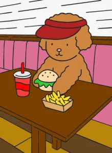 comendo oque amo – Desenho Colorido Online