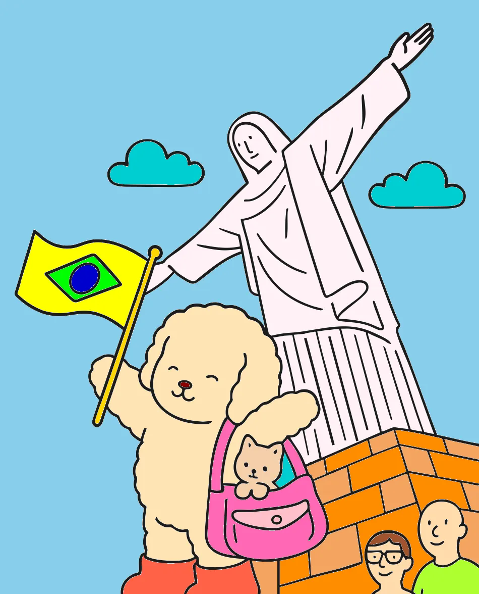 CONHECENDO O RIO – Desenho Colorido Online - Imagem Destacada