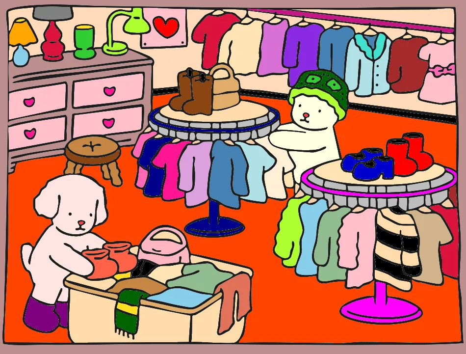 day fashion – Desenho Colorido Online - Imagem Destacada