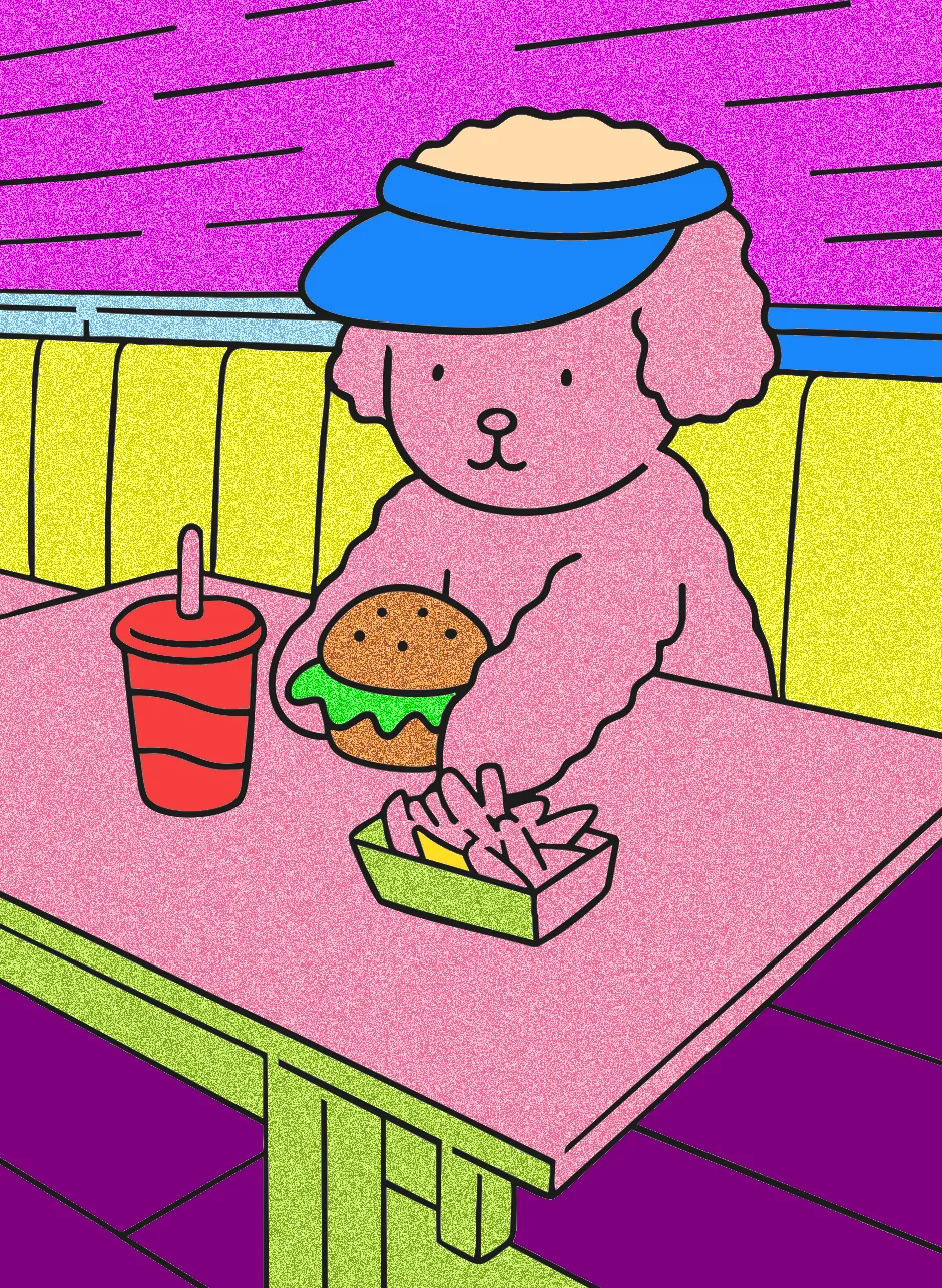 Donna do pedaço – Desenho Colorido Online - Imagem Destacada