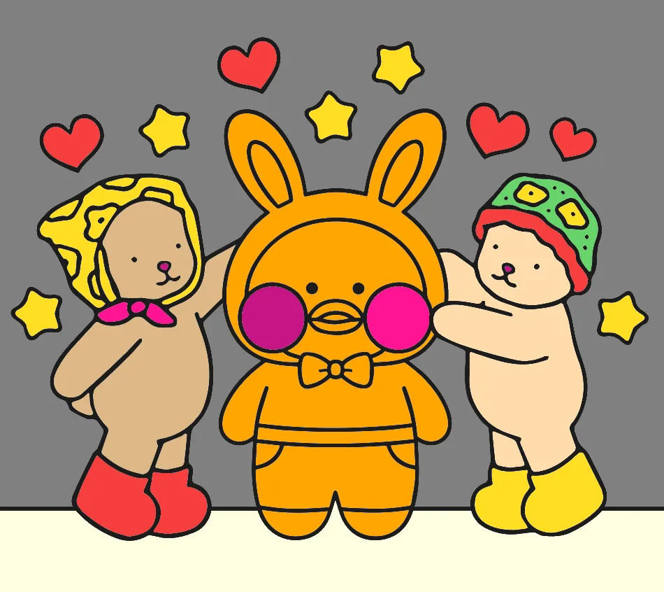 Eu amei – Desenho Colorido Online - Imagem Destacada