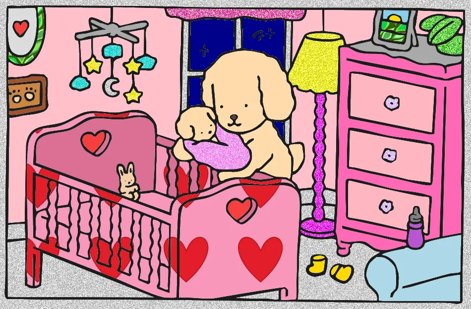 eu amei o desenho – Desenho Colorido Online - Imagem Destacada