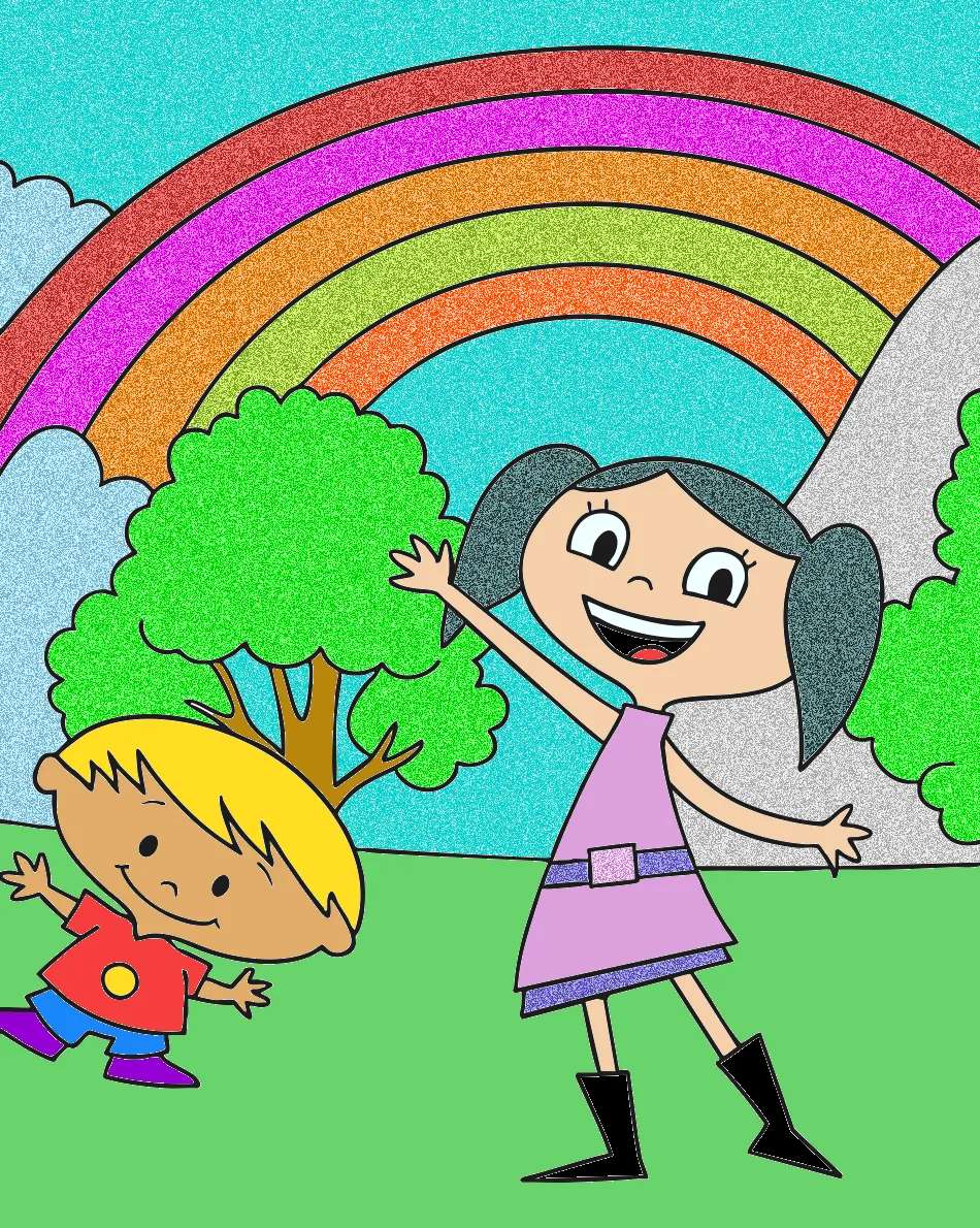 Eu quero saber! – Desenho Colorido Online - Imagem Destacada