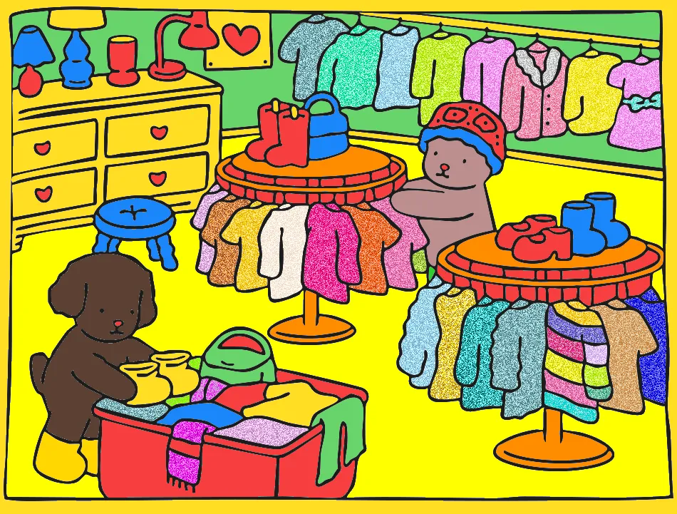 foi muito bom mais tchal – Desenho Colorido Online - Imagem Destacada